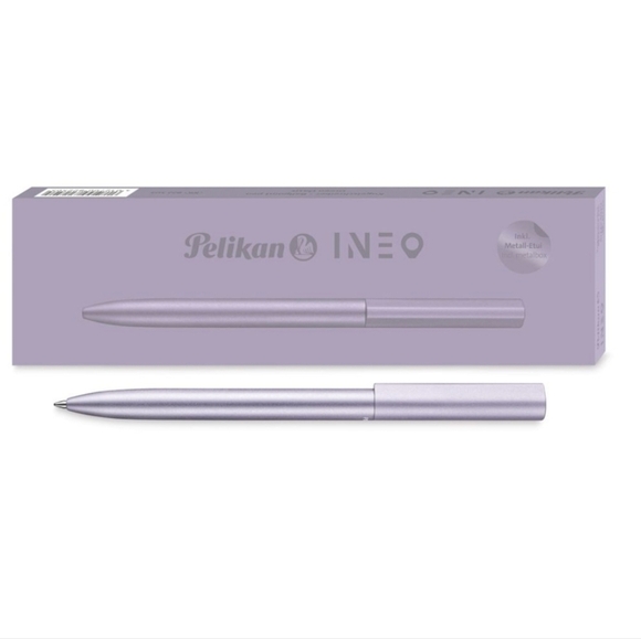 ❤️BUY 5 GET 3 FREE Sleek Silver Pen Pelikan Ineo Ballpoint Pen - Picture 10 of 13
